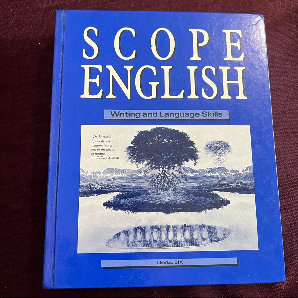 Scholastic Blue Scope English Book